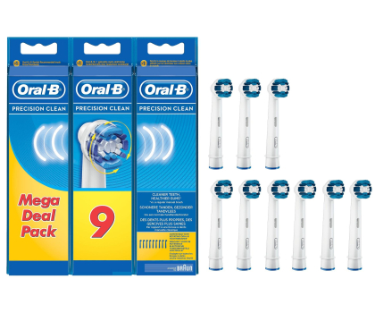 Końcówka do szczoteczek Oral-B KOŃCÓWKI DO SZCZOTECZKI ORAL-B 9SZT EB20-9 ###